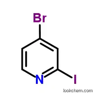 Molecular Structure of 100523-83-9 (4-Bromo-2-iodopyridine)
